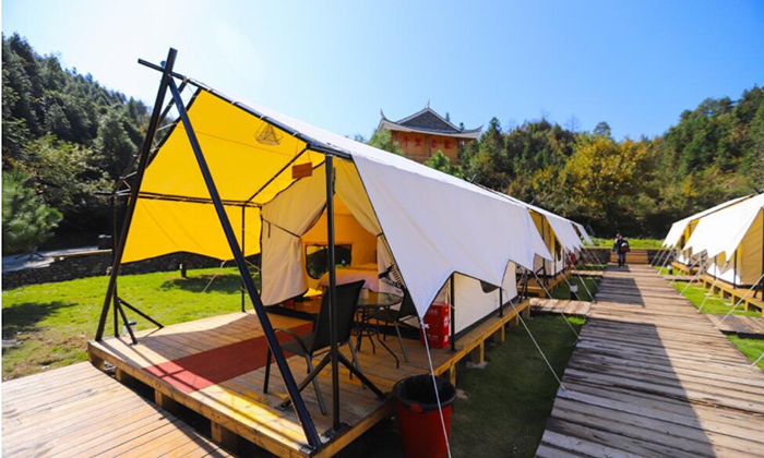 天幕小屋民宿、餐廳帳篷